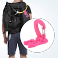 Miniatyrbilde 4 av 4: Beste dykke-slangeklemme, dykke-dobbel slangeklemme justerbar holder spenne rask tilkobling linje for dykking snorkling