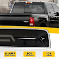 Miniatyrbilde 2 av 4: For Dodge Ram 1500 2500 3500 2009- LED Røyk 3. Tredje Brems Bakre Lastelys Høyt Montert Stopplys Blinklys Baklys