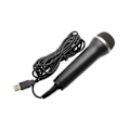 Miniatyrbillede 5 af 5: 2x USB-mikrofoner Sort