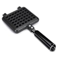 Miniatyrbillede 1 af 4: Non-stick form, vaffelpande, tangpande, sort