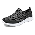 Miniatyrbilde 1 av 4: Vulkaniserte sko Herre Sneakers Pustende Herre Casual Sklisikre Loafers for menn 2G2036 SvartHvit