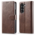 Miniatyrbillede 1 af 5: LC.IMEEKE Wallet-etui til Samsung Galaxy Z Fold 6 Brun