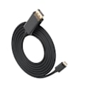 Miniatyrbilde 3 av 5: USB-C til DisplayPort (DP) adapterkabel 1,8 m Svart