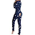 Miniatyrbild 1 av 3: Qian Dam Pyjamas Djur Onesie Jumpsuit Jul Bodysuit Jumpsuit Långärmad Nattkläder L