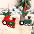 Miniatyrbillede 4 af 5: 2-pak Juletræspynt stofpynt