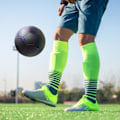 Miniatyrbillede 5 af 5: Glødende fodbold størrelse 4 & 5, lysende bold til natspil og træning Multifarvet 4 Multicolor