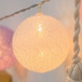 Miniatyrbild 2 av 3: Färgade LED-lampor i plast Julgransbelysning Blinkande ljusslingor för dekoration Lila 2 meter 10 LED-lampor Batteridriven