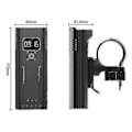 Miniatyrbilde 4 av 5: Sykkellys med 30 000 lumen, 10 000 mAh USB-oppladbart batteri, LED-sykkellys, frontlys, MTB, vanntett lommelykt, hodelykt