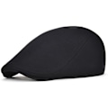 Miniatyrbilde 3 av 5: REMAKE Pakke med 2 Bomulls Newsboy Caps for Menn Myk Passform Taxi Hatter, Beretter