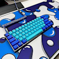 Miniatyrbillede 4 af 5: Kraken Keyboards Xxl Gaming Mousepad - Professionelt Håndlavet Mousepad - Gaming Desk Mat - 36 \" X 16 \" Udvidet Mousepad (Is)