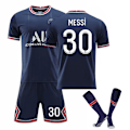 Miniatyrbillede 1 af 4: VM-fodbolddragt til børn/voksne, nyt Paris-sæt, W Messi-30