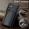 Miniatyrbilde 5 av 5: Samsung S24 FE Etui, Magnetisk lommebok-etui med kortlomme