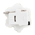 Pikkukuva 2 / 3: 25 kpl Uusivuosi Joulu Teema LED Valo Rintaneula Pin-merkki Juhlat Koristeet DIY Koriste Sininen Lumihiutale