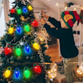 Miniatyrbilde 4 av 5: 4-pak LED-lysstreng for halskjede, julepynt, nyttårsaften, ZQKLA