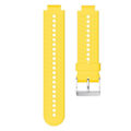 Miniatyrbillede 5 af 5: Garmin Forerunner 220 / 230 / 235 / 620 / 630 Rund Hul Silikon Urrem - Gul Gul