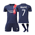 Pikkukuva 1 / 2: 23-24 Paris Saint-Germain Lasten Jalkapallopaita Nro 7 Mbappe