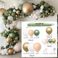Miniatyrbilde 2 av 5: REMAKE Sett Konfettisballonger 152 stk 152 stk
