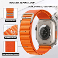 Pikkukuva 2 / 5: 5-pakkaus kellon rannekkeita Watch Ultra -rannekkeelle 49 mm 45 mm 44 mm 42 mm, Trail Loop -nylonurheiluranneke sarjalle