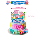 Miniatyrbilde 5 av 5: REMAKE Peppa Pig-temaballonger for en vellykket bursdagsfest