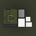 Miniatyrbillede 3 af 3: HOFI HYBRID PRO+ HYBRID GLASS AMAZFIT BIP 3/3 PRO SORT