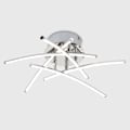 Miniatyrbilde 1 av 5: REMAKE 35W LED taklampe, buet design, 5 innebygde LED-er, 3500LM for stue/soverom hvit