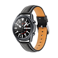Miniatyrbillede 3 af 5: Samsung Galaxy Watch 3 (45 mm) rem i ægte læder Sort