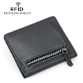 Miniatyrbillede 3 af 5: RFID-blokerende slank pung til mænd