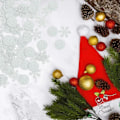 Miniatyrbillede 3 af 5: Jule- og nytårs-snefnug konfetti Hvide snefnug Runde bordkonfetti Juleferie festdekorationer