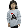 Miniatyrbillede 3 af 4: Star Wars Piger Episode IV: Et nyt håb Darth Vader Humbug Sweatshirt Sports Grå 5-6 år