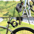 Miniatyrbillede 3 af 3: Cykel Lås Femcifret Kode Lås, Stel Lås Velegnet Til Cykler, Motorcykler, Døre, Gærder, Scootere (180 cm)