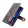 Miniatyrbilde 2 av 3: iPhone 11 - DG.MING - Lommebok-etui/Magnetisk deksel - Grå Grå
