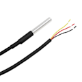 Miniatyrbilde 5 av 5: DS18b20 digital temperaturprobe i rustfri pakke Rustsikker vanntett temperatursensor 1/2/3/5/10 meter
