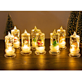 Miniatyrbillede 3 af 7: REMAKE LED Julelys, 4 glitrende julelys uden flamme