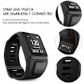 Miniatyrbild 3 av 5: TomTom Adventurer / Golfer / Runner / Spark etc armband i silikon svart