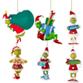 Miniatyrbild 2 av 3: Julgranspynt Hängande Dekorationer, Juldekorationer, Akryl Roliga Unika Gröna Grinch Juldekoration a