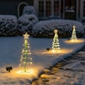 Miniatyrbilde 1 av 5: LED Solcellelys Jule- og Nyttårshagedekorasjon Vanntett Lyslenke - Varmt Lys