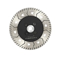 Miniatyrbillede 3 af 4: 125 X 2,8 mm M14 Dobbeltsidig Diamant Savblad Slibeskive Skarp Type Med Flens