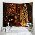 Miniatyrbillede 3 af 5: /#/150cm*100cm, Julepynt Baggrundsstof Tapet/#/