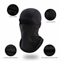 Miniatyrbilde 3 av 5: Balaclava / hjelmhette vindtett Lycra Svart
