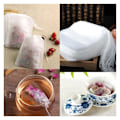 Miniatyrbilde 7 av 7: REMAKE Teposer / Krydderposer - Tomme teposer - Hvit tepose 500-Pack White