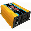 Pikkukuva 1 / 4: REMAKE 12v 220v invertteri, 4000W puhdas siniaaltoinvertteri DC 12V 220V/110V auton invertteri kaksoisjännite-näytöllä ja USB-porteilla 4.2A laturi