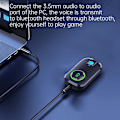 Pikkukuva 5 / 10: INF Langaton Bluetooth Lähetin/Vastaanotin Handsfree AUX