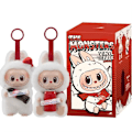 Miniatyrbilde 2 av 5: Ny 2025 Monster Blind Box Labubu Coco ColeSeries Vinyl Base Plysjdukke Action Figur Nøkkelring Leke Overraskelse Julegave X250327.Ca