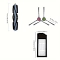 Miniatyrbillede 4 af 5: 11 Reservedele til Ecovacs Deebot X1 TURBO/Deebot X1 OMNI/Deebot T10 Plus