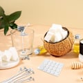 Miniatyrbillede 7 af 7: Lysvæger og vægeholdere til DIY-lys - 150 lysvæger