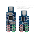 Miniatyrbillede 2 af 5: Driverfrit USB-lydkort Computer Eksternt lydkortmodul Laptop-lydkort CM108 USB-lydkort Chipudskiftning