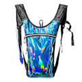Pikkukuva 4 / 5: Rave Hydration Backpack -reppu 2l vesipussi festivaaleille, rave-tapahtumiin, kiipeilyyn ja juoksuun