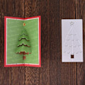 Miniatyrbillede 4 af 5: Juletræ Metal Skæremaskine Stencil Kulstofstål DIY