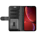Miniatyrbillede 1 af 5: iPhone 13 Pro Max pungetui PU læder/TPU Sort