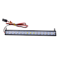 Miniatyrbild 4 av 11: RC Ljusramp 15 LED Lampor 1/10 Simulerings RC Crawler Aluminium Legering LED Universal Takljusramp